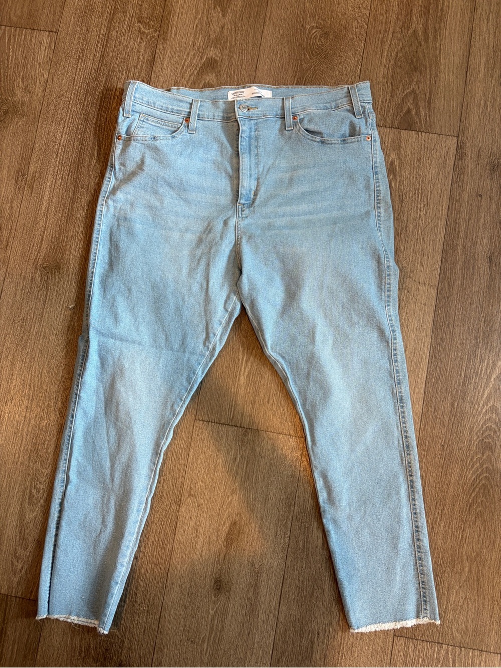 Signature by Levi Strauss Light Blue Skinny Jeans